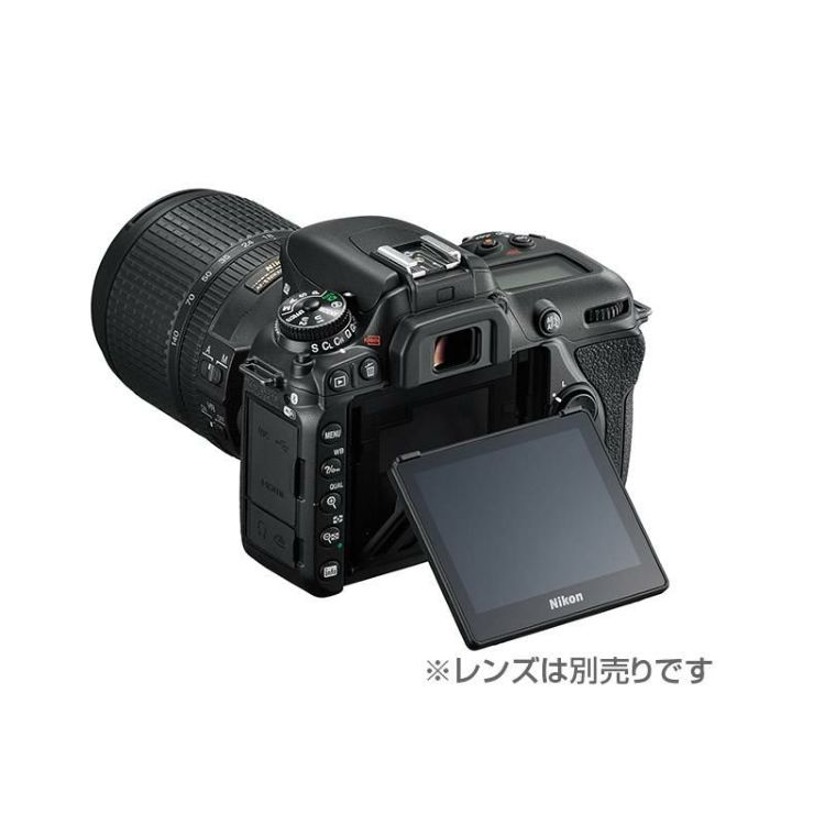 ニコン デジタル一眼レフカメラ D7500 ボディ Wi-Fi内蔵 Bluetooth内蔵 タッチパネル チルト式 Nikon