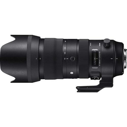 レビューでレンズキャッププレゼント シグマ 70-200mm F2.8 DG OS HSM  S  ニコンマウント用