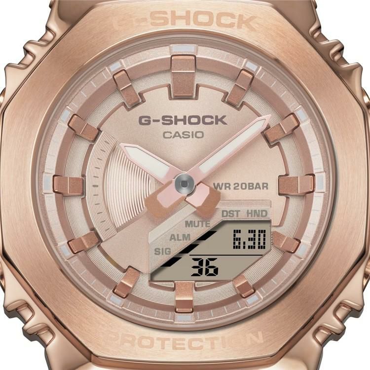 カシオ CASIO GM-S2100PG-4AJF G-SHOCK メンズ レディース ミッドサイズ ピンクゴールド