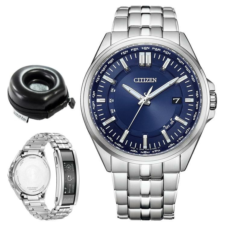 丸型時計ケース付 シチズンコレクション 腕時計 CB0017-71L CITIZEN COLLECTION×wena3 エコドライブ 電波 スマートウォッチ WENA3 Sony 国内正規品