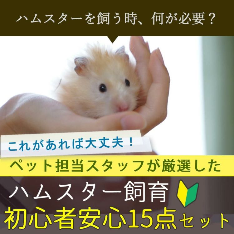 マルカン クリーンケージ 460 ＋ ハムスター 飼育 用品付き 15点セット