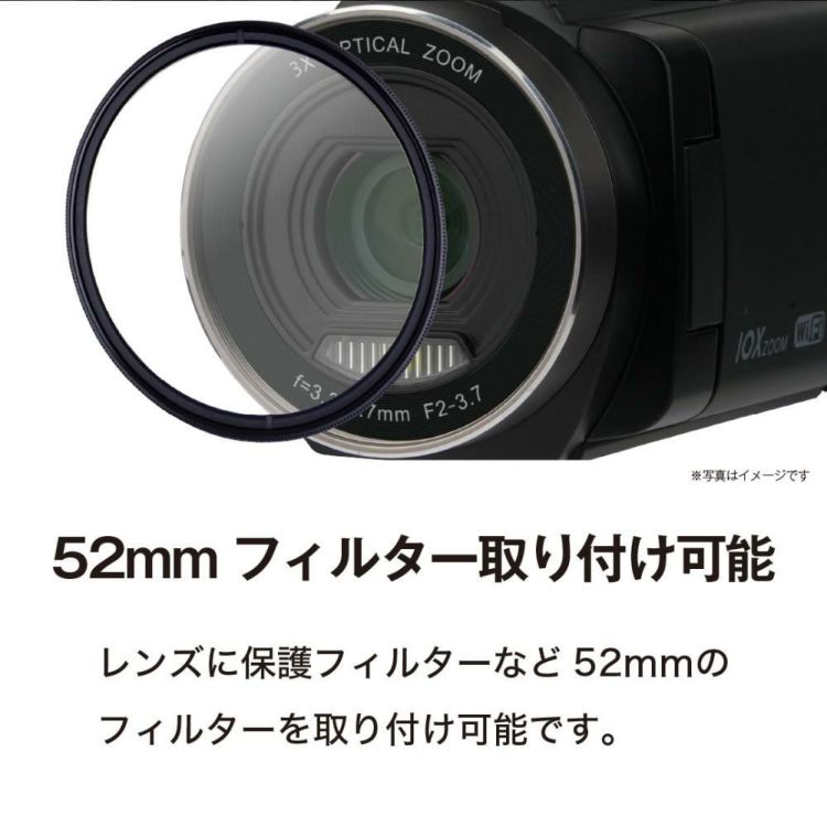 ケンコー 4K デジタルビデオカメラ KC-Z4K10 光学3倍ズーム タッチパネル 手ぶれ補正  三脚他セット