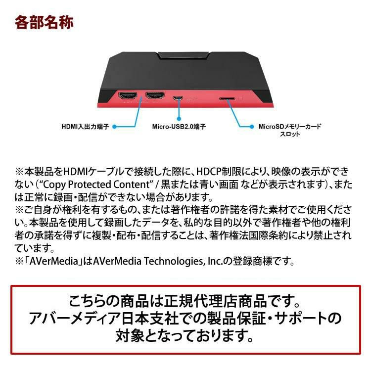 アバーメディア Live Gamer Portable 2 PLUS ゲームキャプチャーデバイス AVT-C878 PLUS ヘッドホンセット