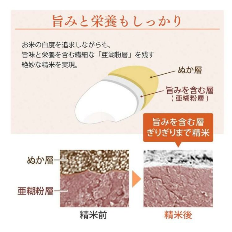 アイリスオーヤマ 米屋の旨み 銘柄純白づき精米機 RCI-B5-W?ホワイト ラッピング不可