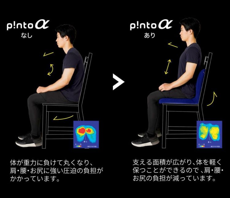 pinto × コラントッテ 磁気シートクッション pintoα ピントアルファ 磁気付き シートクッション ラッピング不可