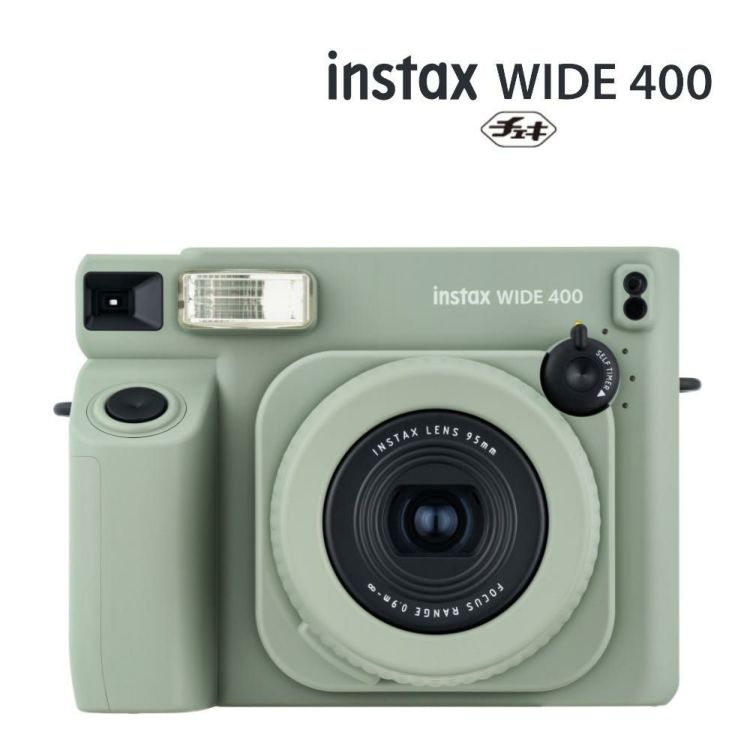 富士フイルム インスタントカメラ チェキ instax WIDE 400 グリーン