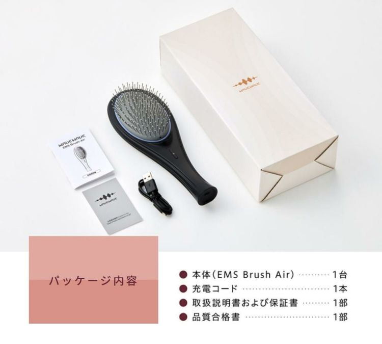 WAVEWAVE 電気ブラシ EMS ブラッシュエアー EMS Brush Air ウェイブウェイブ wh41-01