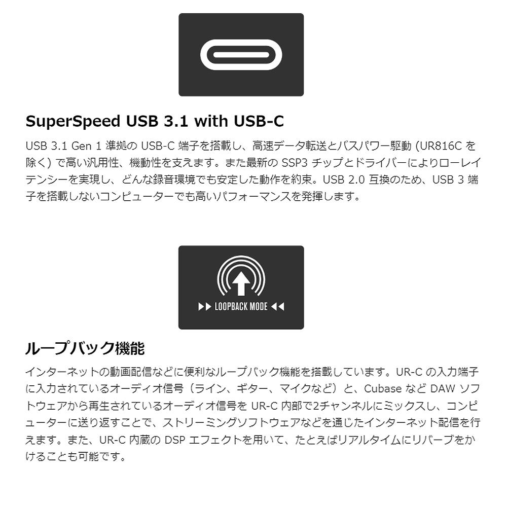 スタインバーグ USB オーディオインターフェース UR22C キャノンケーブル セット