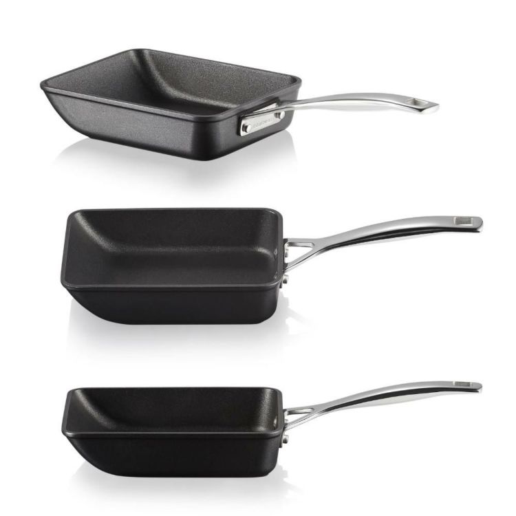 ル・クルーゼ TNS NEW エッグパン NC 18cm ルクルーゼ lecreuset 卵焼き 角型フライパン ノンスティック加工 直火 IH オーブン対応 食洗機対応