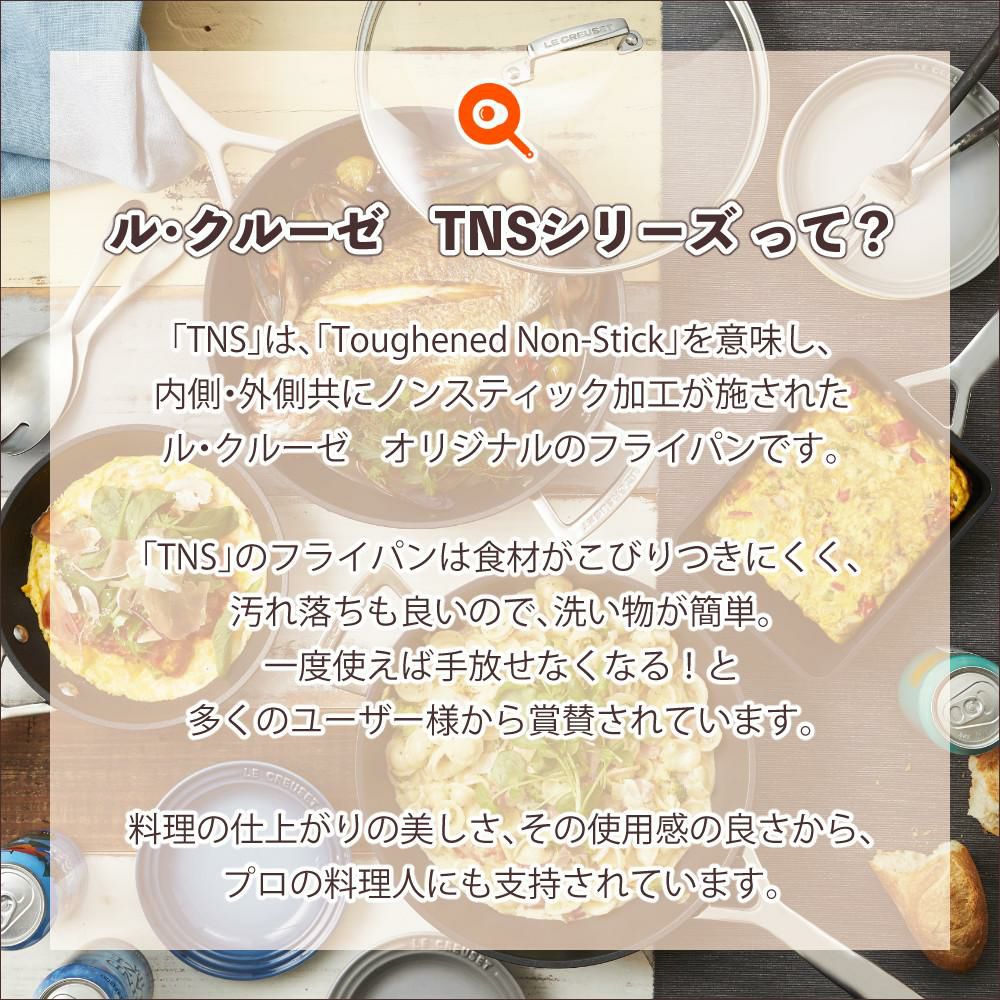 ル・クルーゼ TNS NEW ディープ・フライパン w/HH 26cm NC ルクルーゼ lecreuset 深型 フライパン ヘルパーハンドル付 ノンスティック加工 直火 IH オーブン対応 食洗機対応