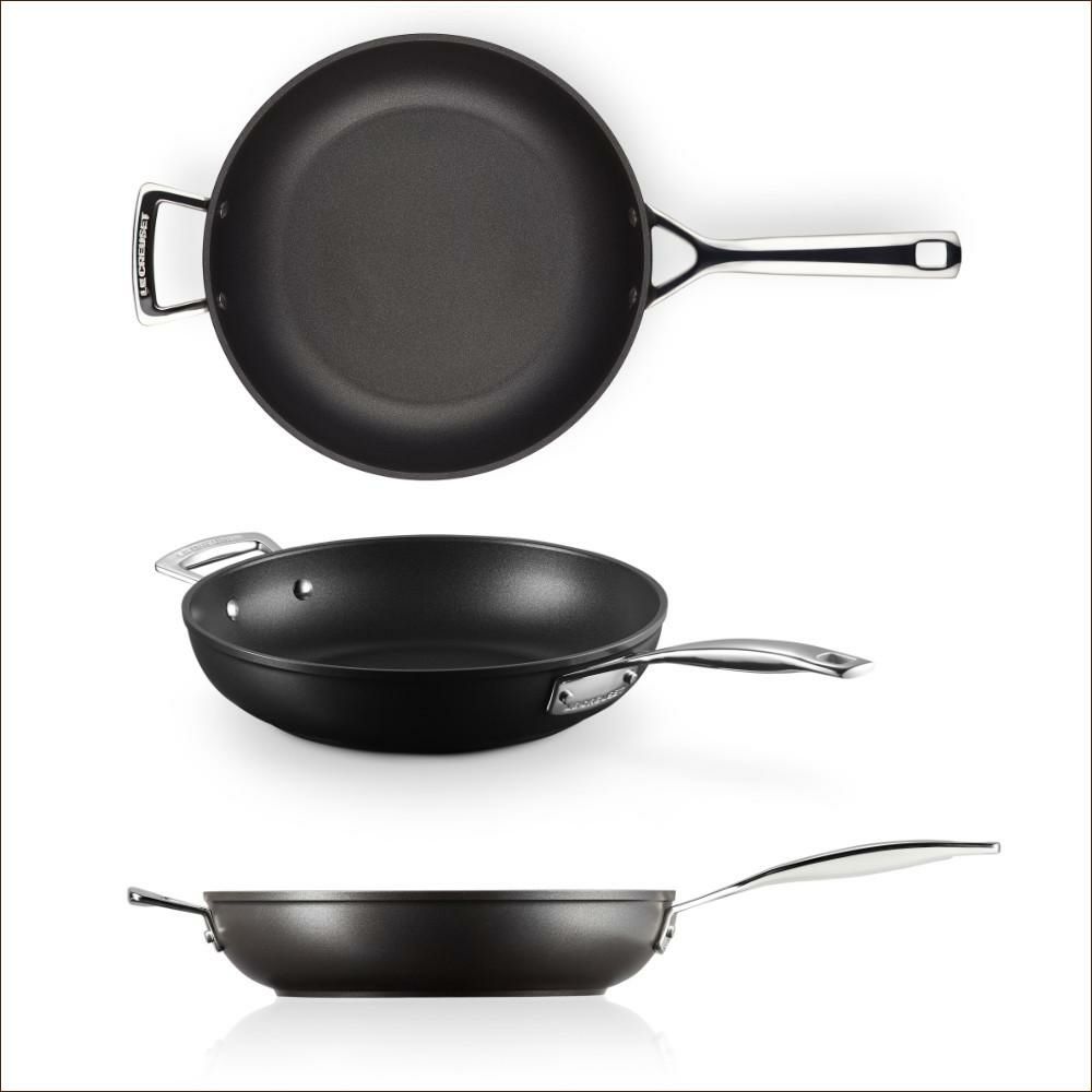 ル・クルーゼ TNS NEW ディープ・フライパン w/HH 28cm NC ルクルーゼ lecreuset 深型 フライパン ヘルパーハンドル付 ノンスティック加工 直火 IH オーブン対応 食洗機対応