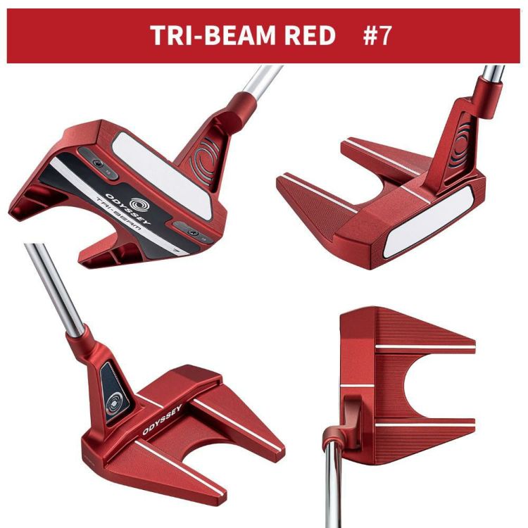 オデッセイ パター TRI-BEAM RED 34インチ #7/DW ダブルワイド  キャロウェイ ゴルフ