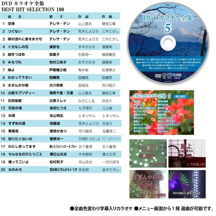 太知ホールディングス DVDカラオケシステム ＆ HDMIケーブル 3ｍ ＆ DVDカラオケ全集100 VOL1付き 3点セット ラッピング不可