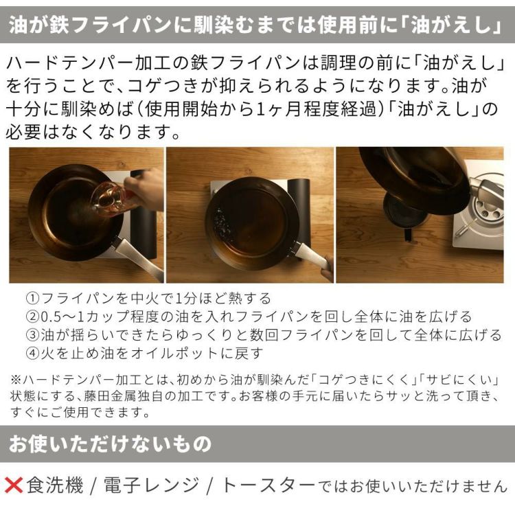 ふきん付  藤田金属 鉄フライパン 5/31 今日を元気にするお味噌汁パン IH対応 ガス火 鉄器  鉄分補給 ラッピング不可