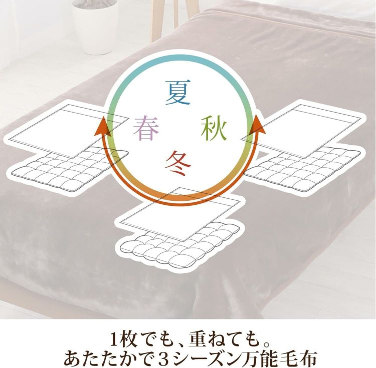 西川  nishikawa  合わせ毛布 ２枚セット シングル 洗える FQ03045431330 FQ03045431720 ラッピング不可