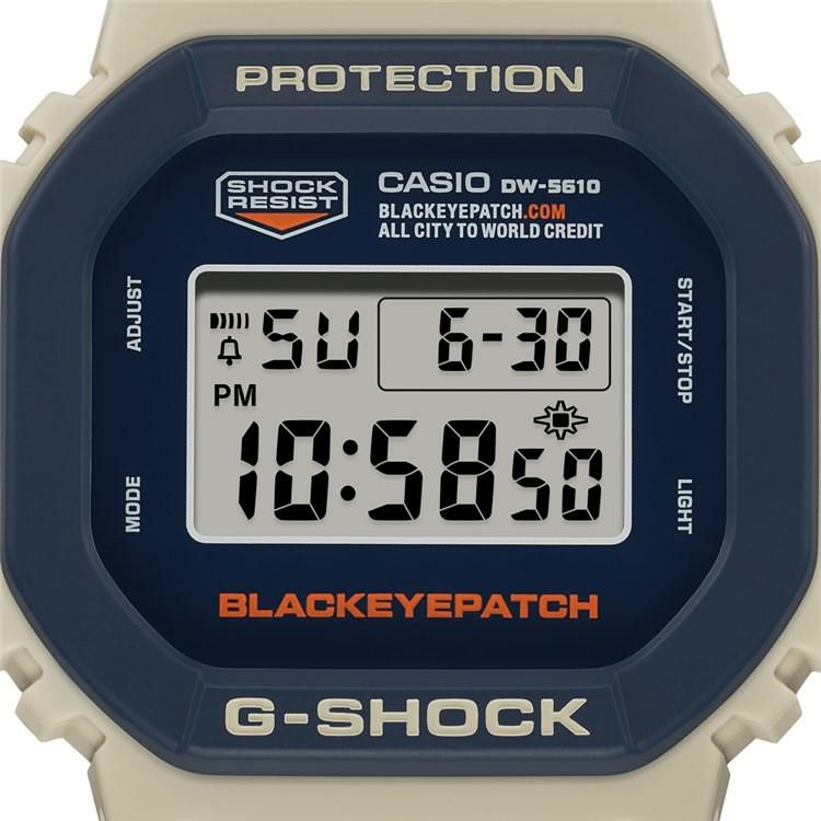 カシオ ジーショック BlackEyePatch コラボ 限定 メンズ DW-5610BEP-2JR