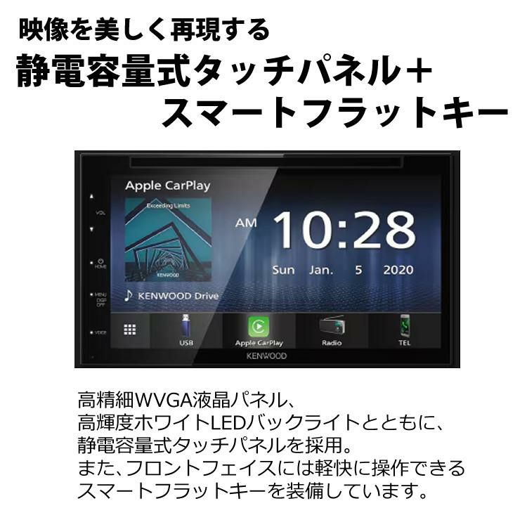 ケンウッド DDX5020SR  DDX-5020SR  ディスプレーオーディオ ステアリングリモコン対応 KENWOOD