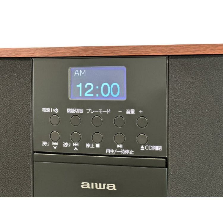 アイワ スピーカー aiwa audio -G SPU1 GAA4-SPU0001 aiwaラジカセGAA4-RCP0004 BK  クロス付き 3点セット ラッピング不可