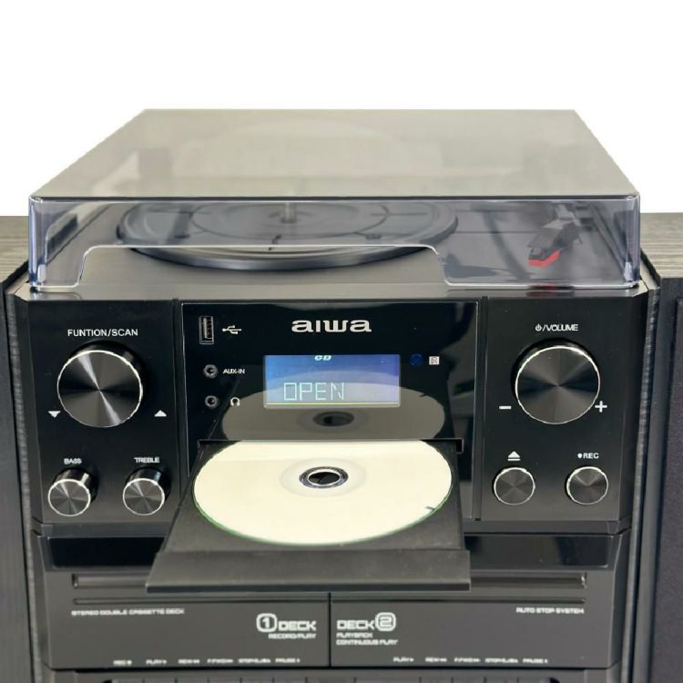 アイワ マルチコンポーネントオーディオ aiwa audio -G MCA1 GAA4-MCA0001 USBメモリ クロス付き 3点セット ラッピング不可