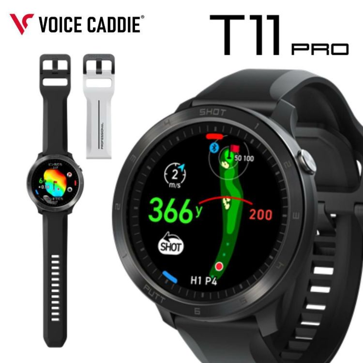 ボイスキャディ T11 プロ 腕時計タイプ ゴルフ GPS 距離計 VOICE CADDIE T11 PRO