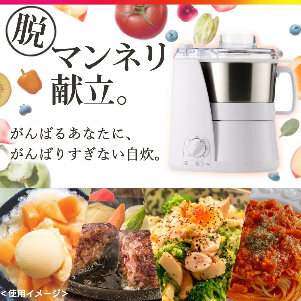 山本電気 フードプロセッサー マスターカットプラス YE-MM24A-WH ホワイト スパチュラ ふきん付きセット  ラッピング不可