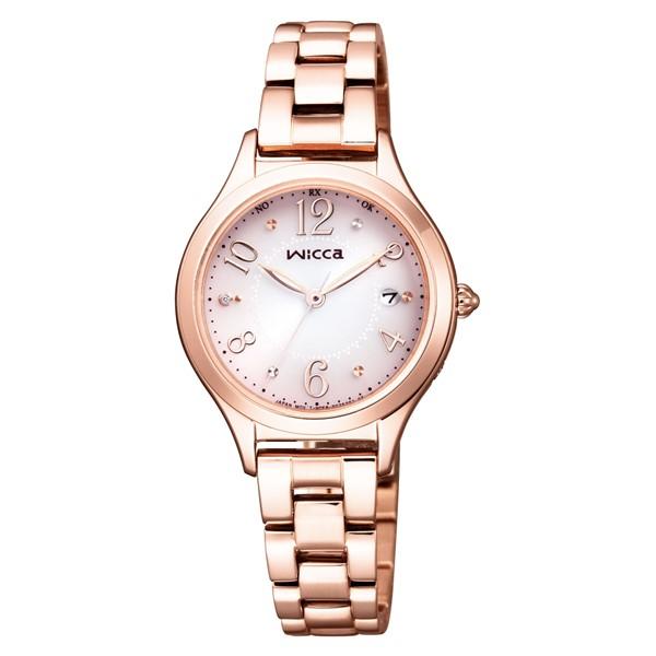 シチズン CITIZEN 腕時計 KS1-261-91 ウィッカ wicca レディース ピンクグラデーション 国内正規品