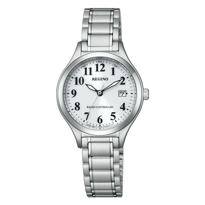 シチズン CITIZEN 腕時計 KS1-210-21 レグノ REGUNO ソーラー電波 レディース ステンレスバンド アナログ 国内正規品