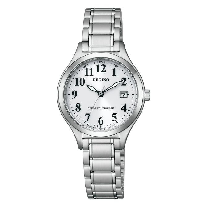 シチズン CITIZEN 腕時計 KS1-210-21 レグノ REGUNO ソーラー電波 レディース ステンレスバンド アナログ 国内正規品
