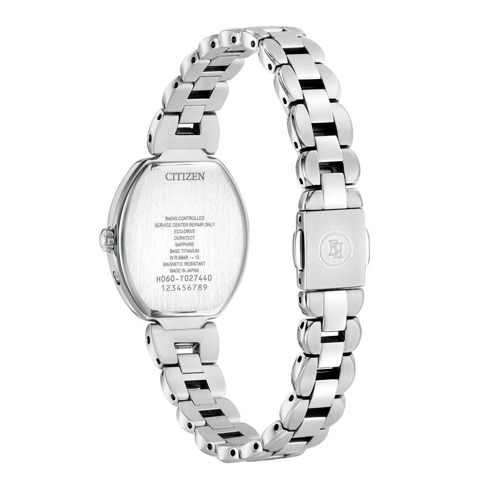 時計ケース付  シチズン CITIZEN 腕時計 ES9480-56W エクシード レディース エコ・ドライブ フラワーバンドトノー  国内正規品