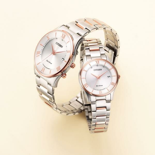 ペア箱入りセット  国内正規品 シチズン 腕時計 AS1062-59A・ES0002-57A シチズンコレクション ペアモデル＆クロス2枚
