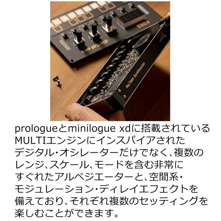 KORG コルグ NTS-1 シンセサイザー digital kit mkII 選べる特典セット ラッピング不可