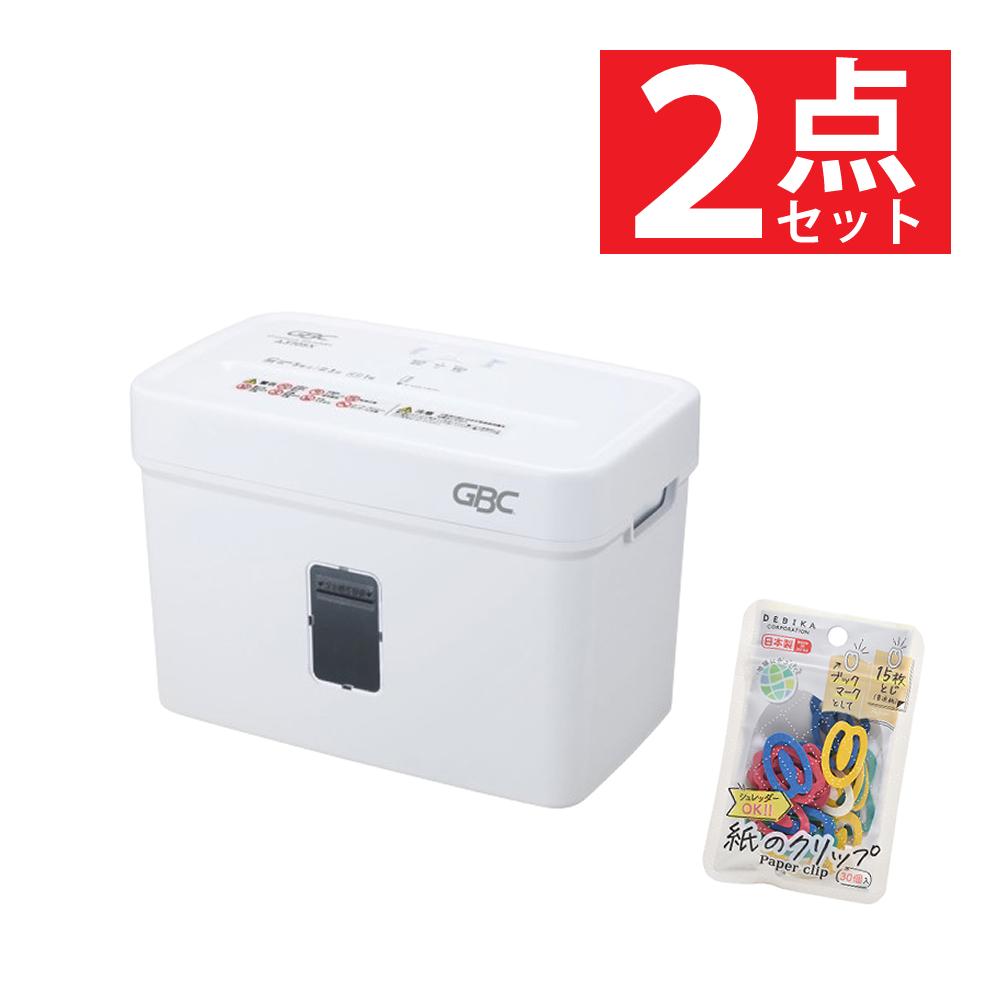 アコ・ブランズ・ジャパン  デスクトップクロスカットシュレッダ A3706X GSHA3706X 2点セット