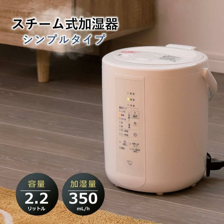 2024年モデル 象印マホービン スチーム式加湿器 EE-RT35-WA ホワイト  ラッピング不可
