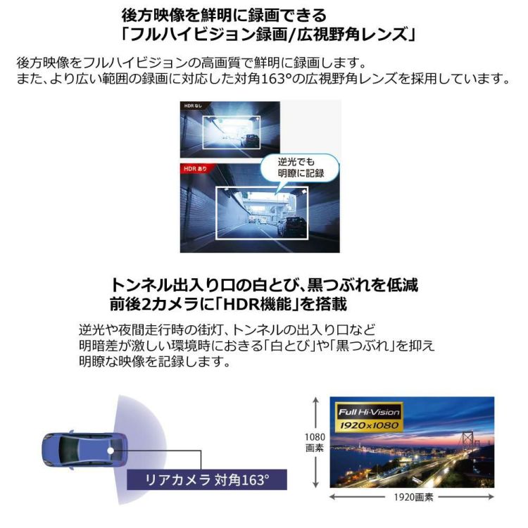 ドライブレコーダー  ケンウッド 360°録画対応2カメラドライブレコーダー  DRV-G60CW ラッピング不可  熨斗対応不可