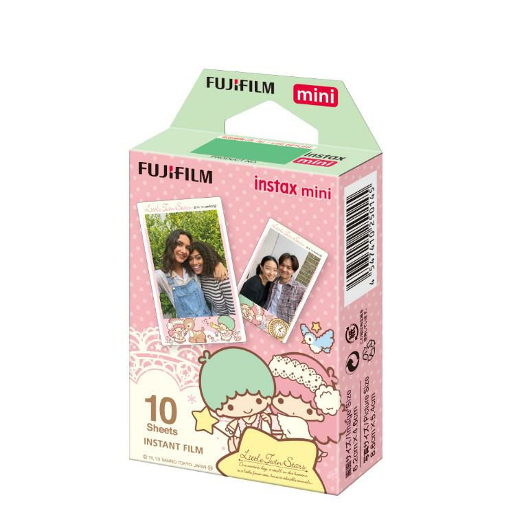 富士フイルム instax mini チェキフィルム キキ&ララ キキララ  絵柄入りフレームタイプ  10枚入り   メール便可：5個まで インスタックスミニサイズ