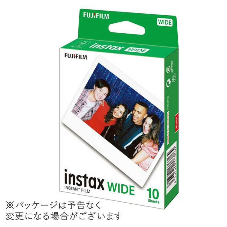 富士フィルム FUJIFILM  チェキフィルム instax WIDE WW1  WIDE専用  1パック品 10枚入  メール便可：2個まで インスタックスワイドサイズ