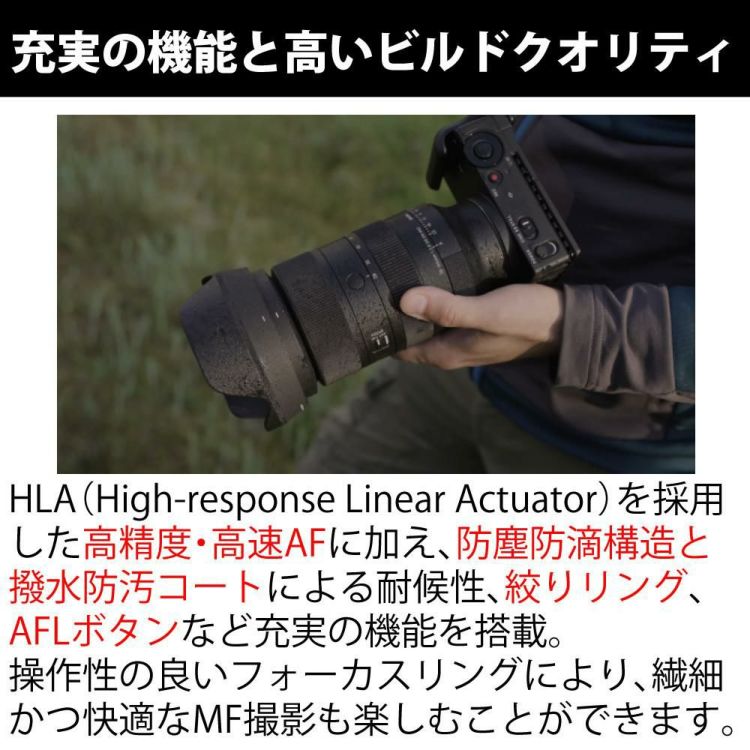 レビューでプレゼント シグマ 28-105mm F2.8 DG DN A  ライカLマウント用