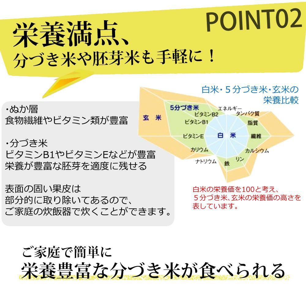 エムケー精工 小型精米機 RICELON ワインレッド  SM-201R