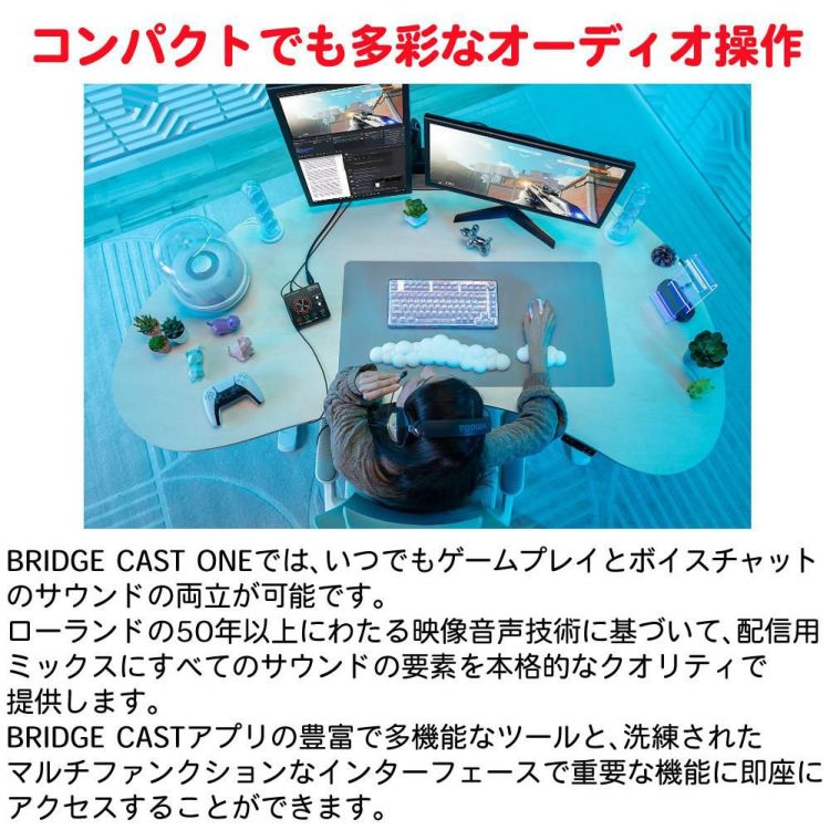 ローランド Roland ゲーミングDAC ミキサー BRIDGE CAST ONE