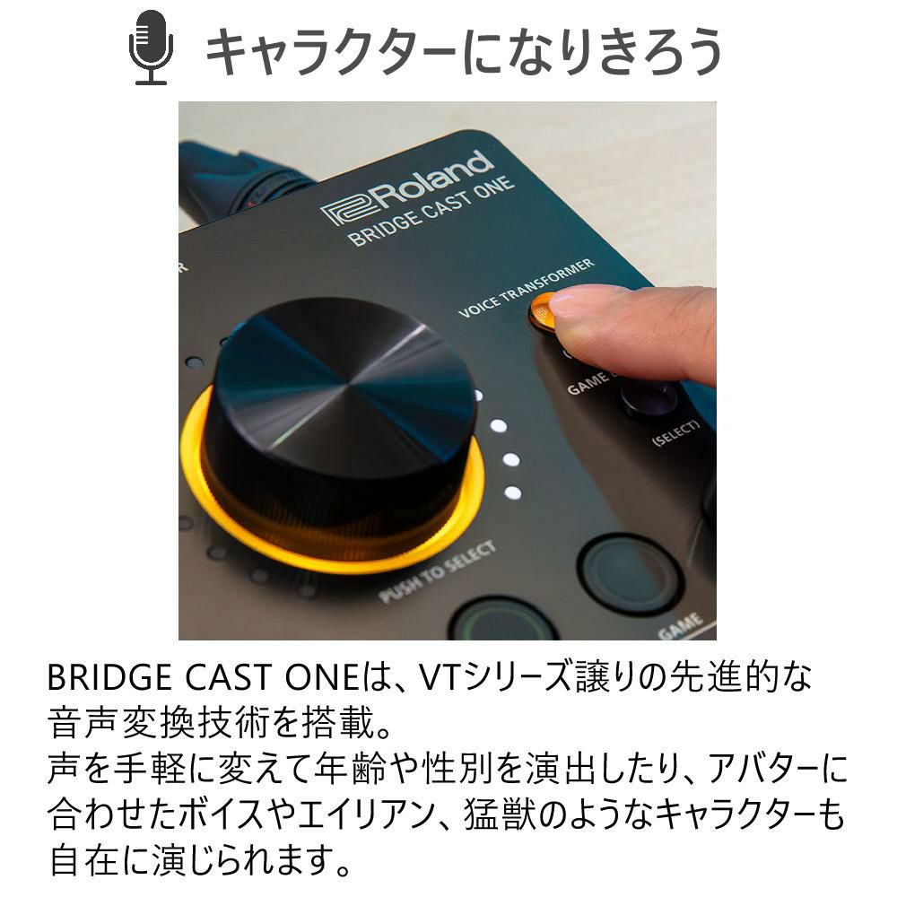 ローランド Roland ゲーミングDAC ミキサー BRIDGE CAST ONE
