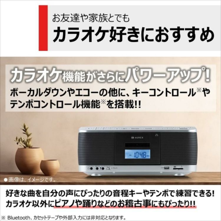 東芝 CDラジカセ  シルバー TY-CDX92 S  カセットテープ クロス付き 3点セット ラッピング不可