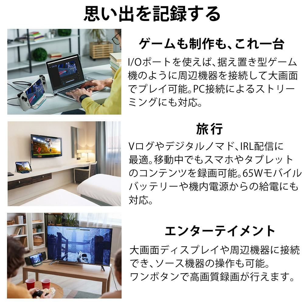 アバーメディア AVerMedia LIVE GENERATOR PORTABLE GC515WH キャプチャーボード