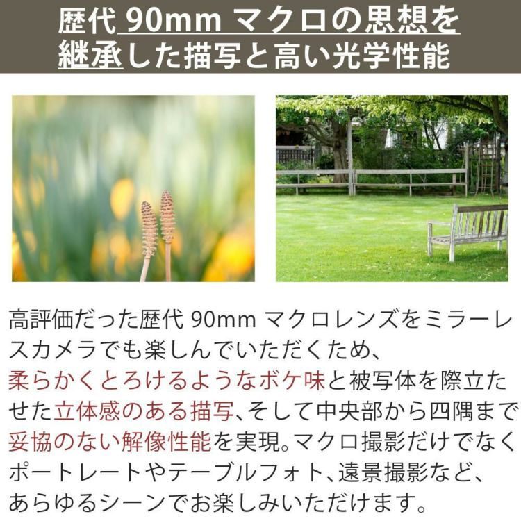 レビューでプレゼント  レンズ保護フィルター付 タムロン 90mm F2.8 Di III MACRO VXD ソニーE用 F072S