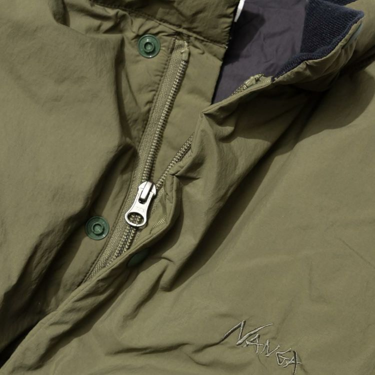 ナンガ シュラフ 別注モデル ウェザーライトダウンジャケット オリーブ