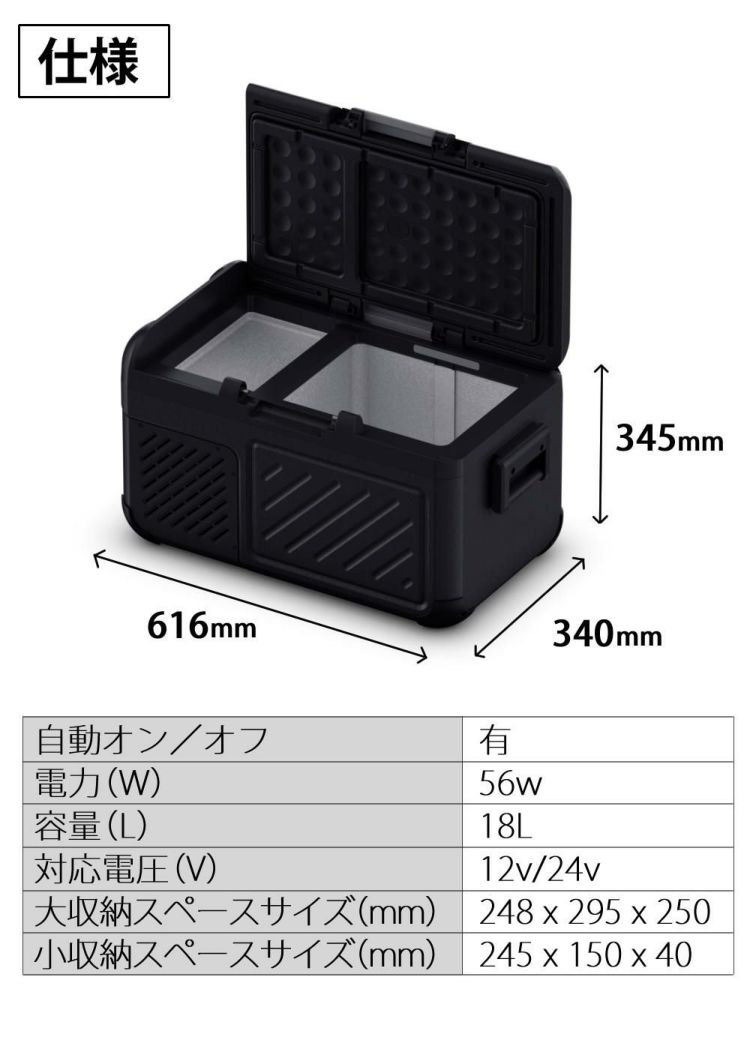 フィリップス 車載 冷蔵庫 冷凍庫 サーマルボックス 18L TB5201X1 12V 24V ラッピング不可