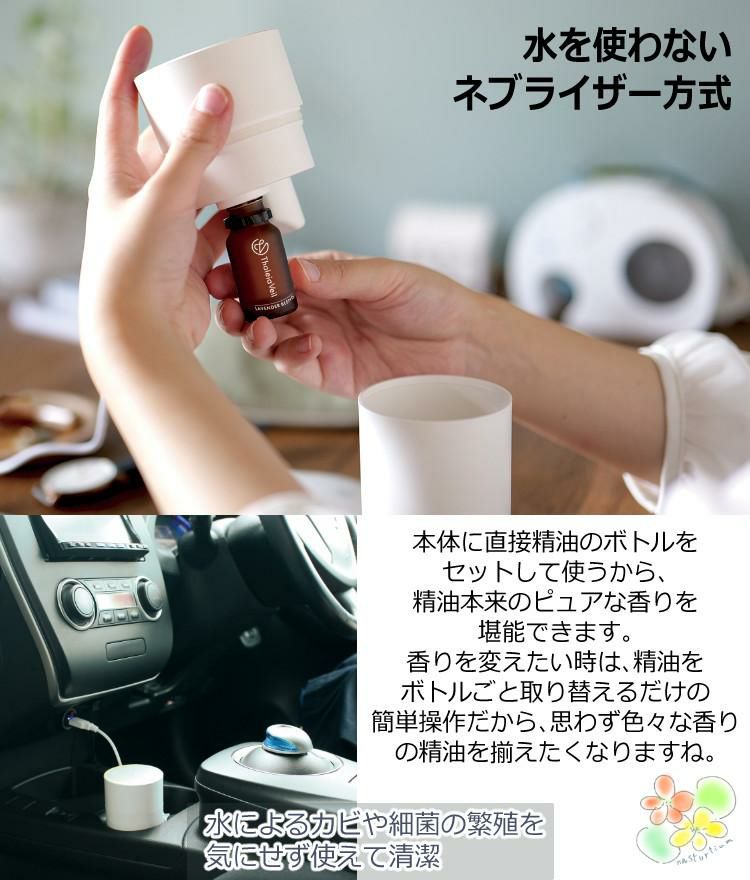 アロマディフューザーセット キシマ サリアベル エッセンシャルオイルディフューザー＆アロマオイル  選択式