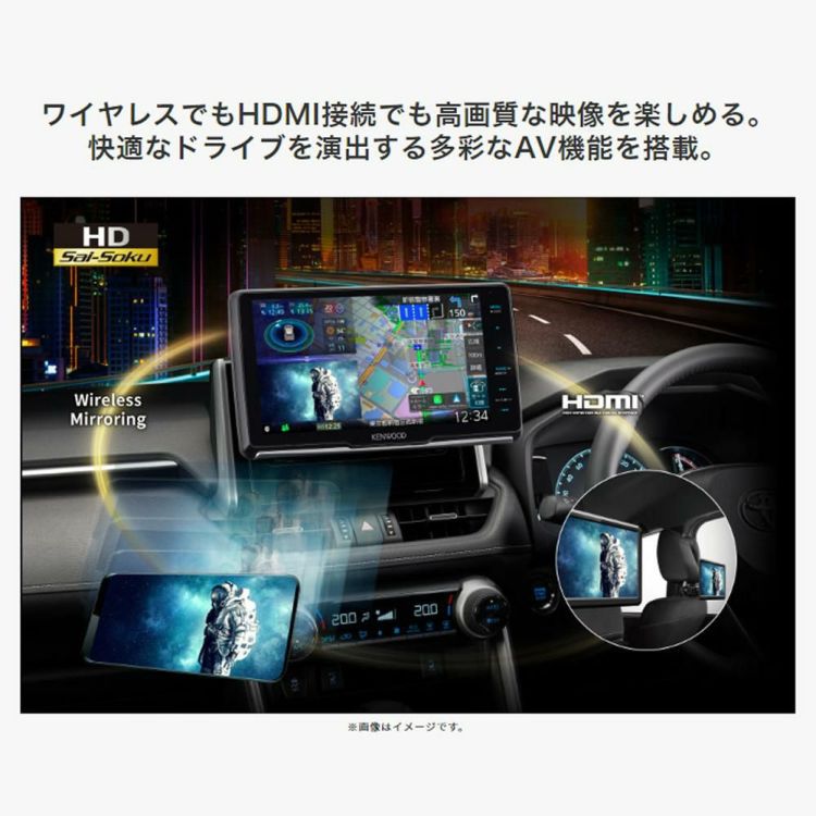 カーナビ ケンウッド 彩速ナビ  9V型モデル MDV-M911HDL ラッピング不可  熨斗対応不可