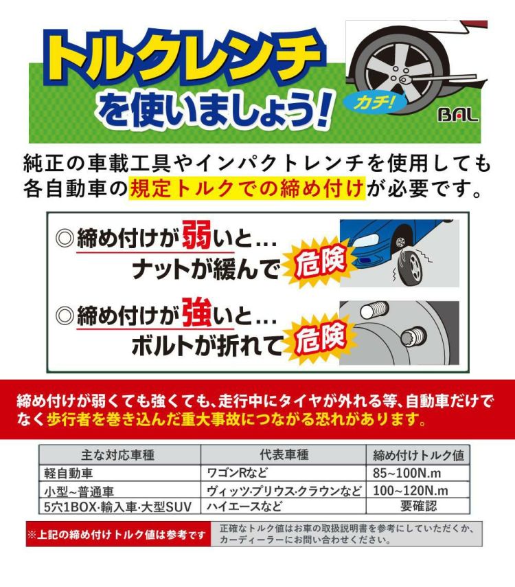 大橋産業 BAL 油圧式フロアジャッキ 2.5t 2103 ジャッキアップ用アダプター トルクレンチ付き 3点セット