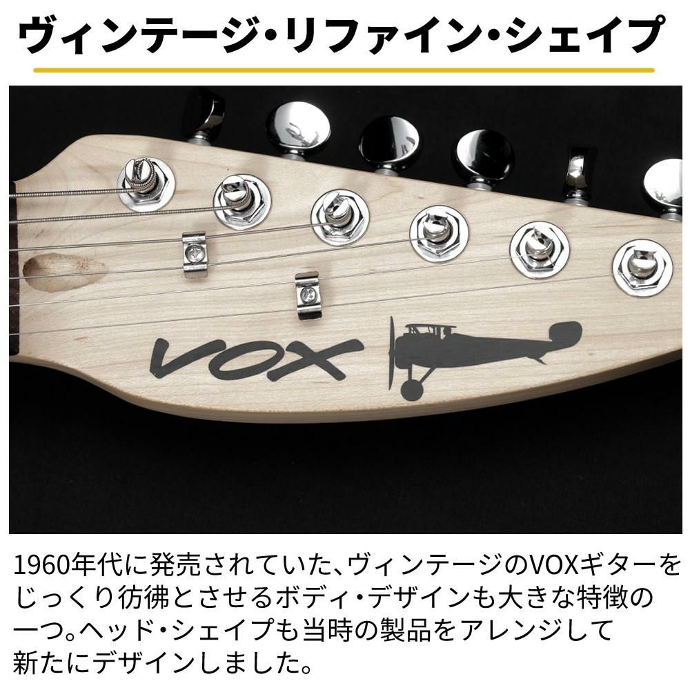 VOX ヴォックス APC-1 エレキギター APC-1 RD APC-1 OR APC-1 BL ラッピング不可