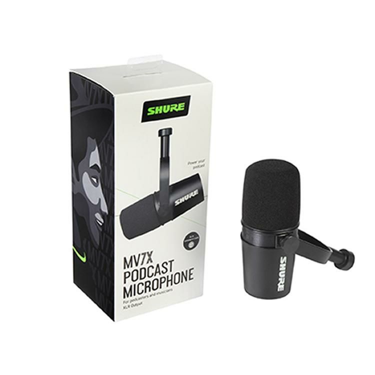 SHURE シュア MV7X-J ダイナミックマイク ポッドキャストマイクロホン 国内正規品/メーカー保証2年 ラッピング不可